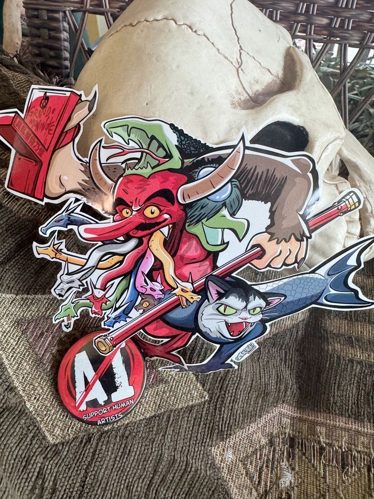 🚫🤖 drawn, researched and adored by humans and yokai maniacs.