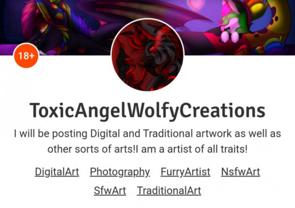 subscribestar page! by ToxicAngelWolfy