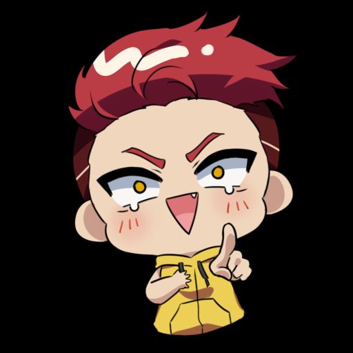 Anime chibi guy Patrick Laughing  hahaha