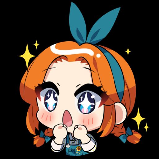 Anime chibi girl Valerie Surprised 