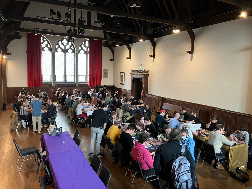 Salt box day 1. A hall full of wonderful people cubeing