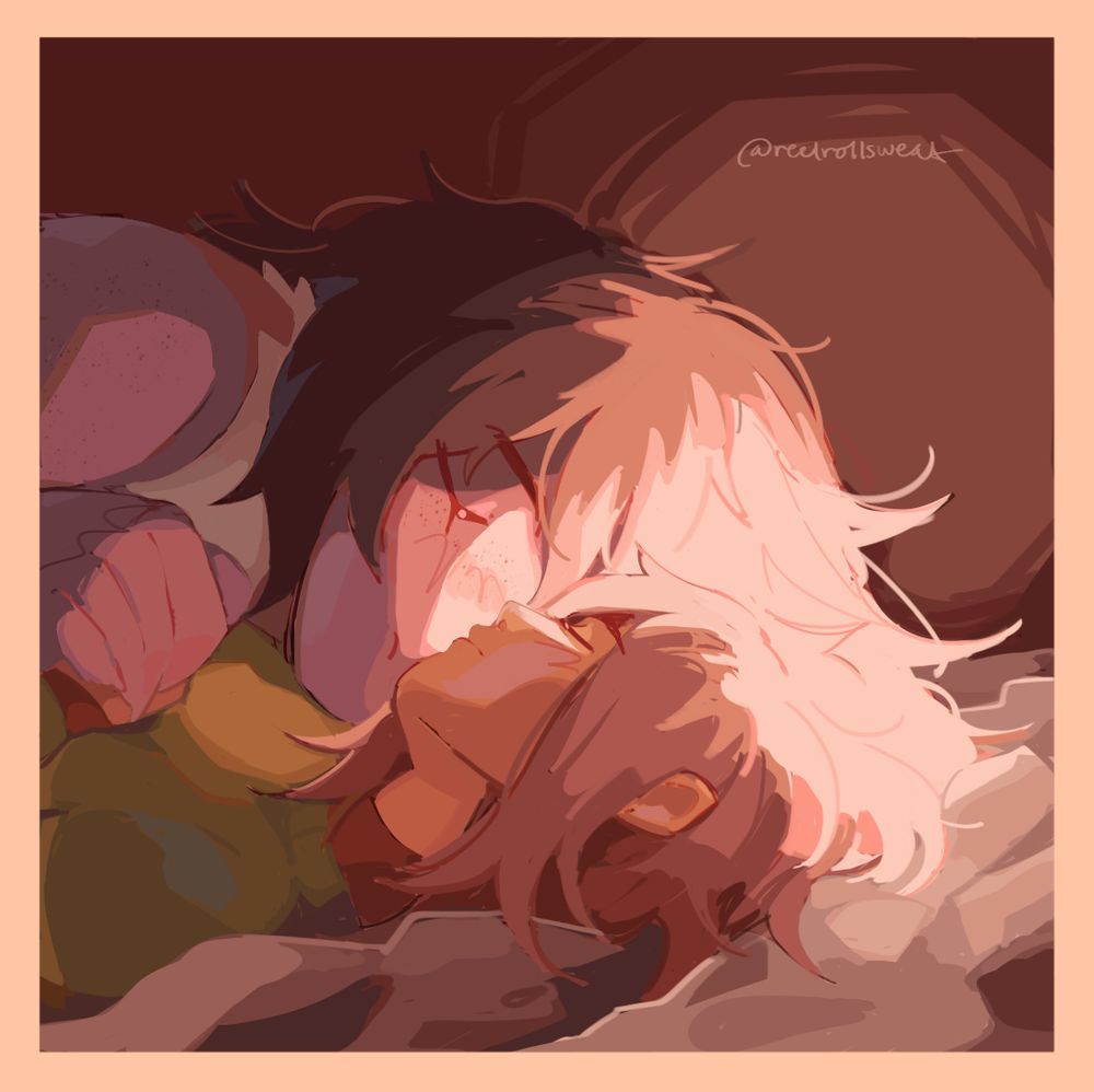 kris and susie napping together in the sun