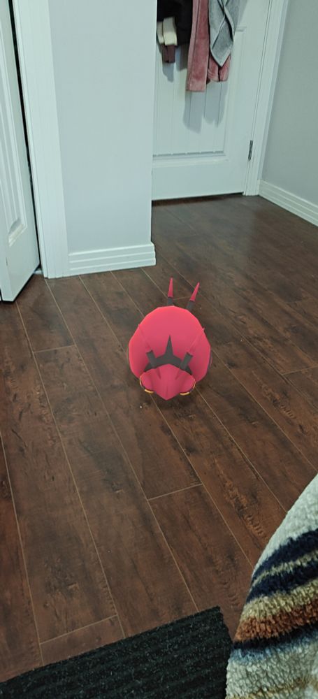 My Venipede in Pokemon Go