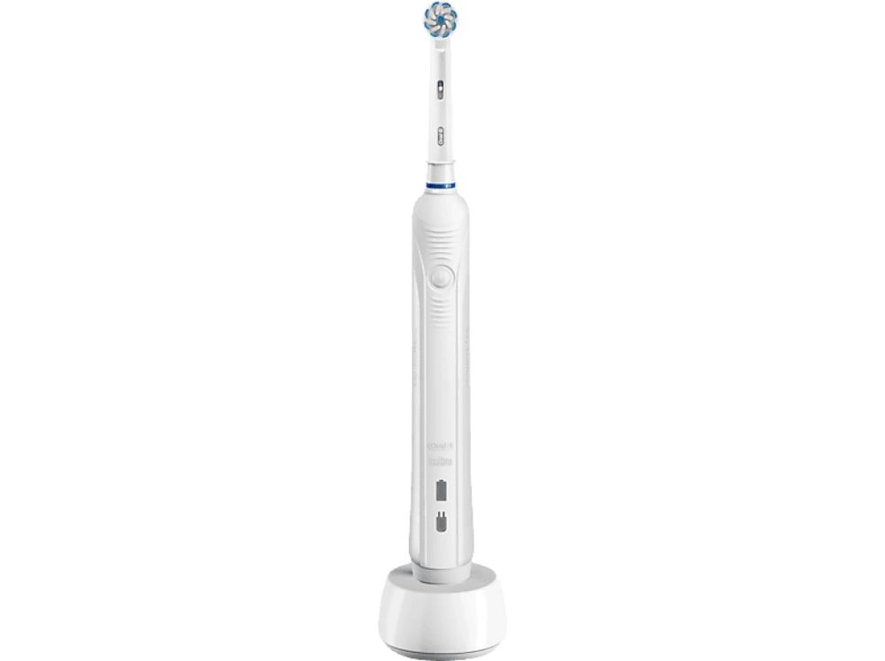 elektrische Zahnbürste ORAL-B PRO 1 200 elektrische Zahnbürste Weiß, Reinigungstechnologie: Oszillierend / Rotierend / Pulsierend (3D) | MediaMarkt