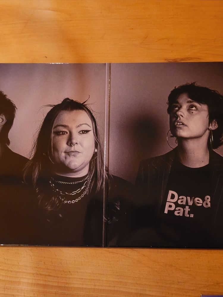 Adwaith record sleeve for new album Solas