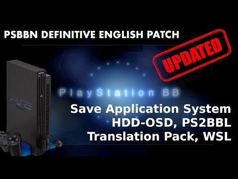 PSBBN Update: SAS, HDD-OSD, PS2BBL & more!