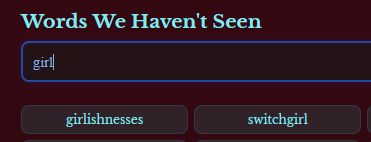 screenshot of the quoted website, informing us that girlishness and switchgirl have never been posted