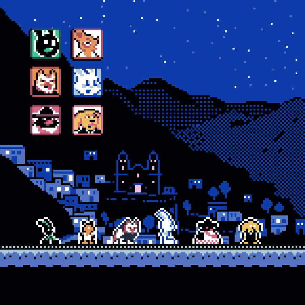 Bennie, Gediento, Gramps, Bunny, Nana, Bernard