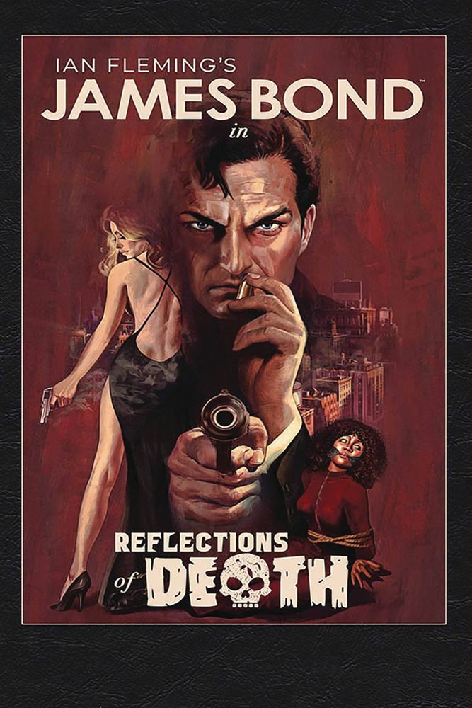 Ian fleming's James Bond in Reflections of Death Comic Anthology Cover