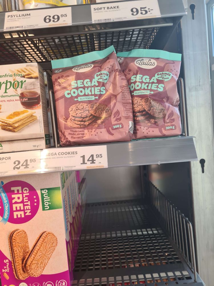 Gluten free Sega Cookies