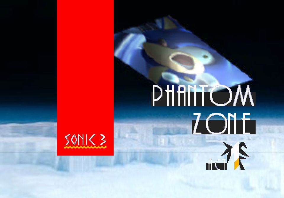 Sonic stuck in the Phantom Zone