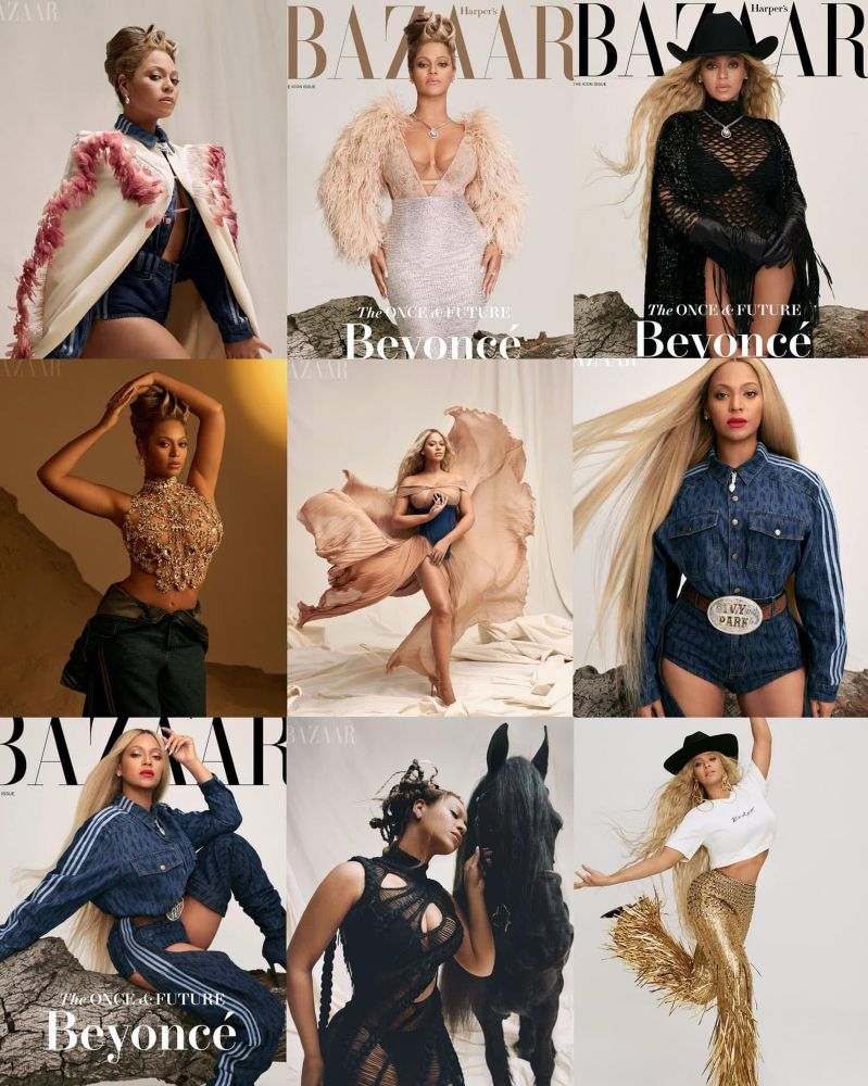 Beyoncé centerfold 