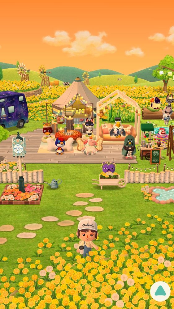 どうぶつの森ポケットキャンプ　キャンプ場