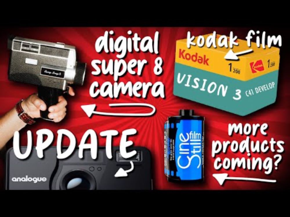 Kodak Updates, New Cameras, More Cinestill Soon?