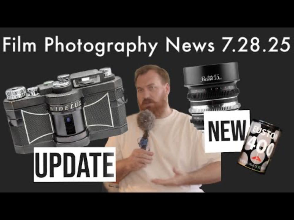 Film Photography News 7.28.25: Widelux Info, I'm Back Review, New Film and Kodak Film Sales
