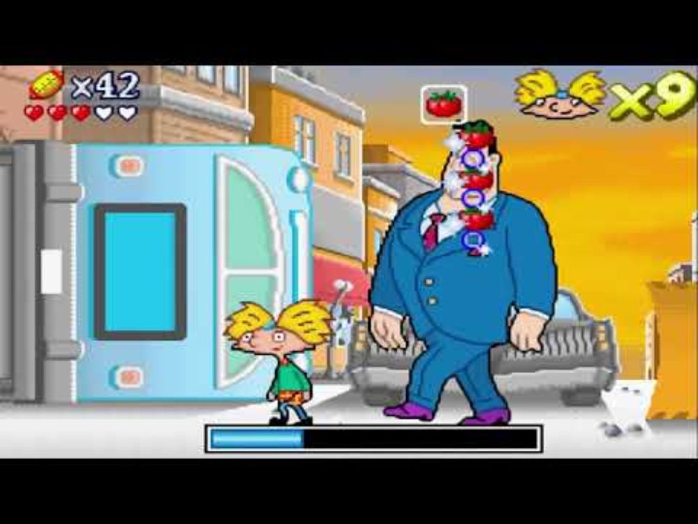 Hey Arnold! The Movie - Part 20 (Stage 5-4 Final Stage) - Confronting Scheck (Game Boy Advance)