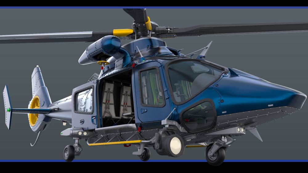Jurassic world evolution high poly helicopter