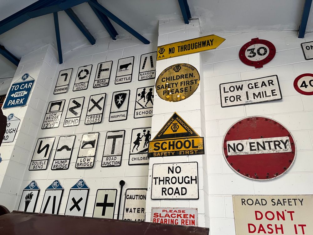 Old UK road signs 
