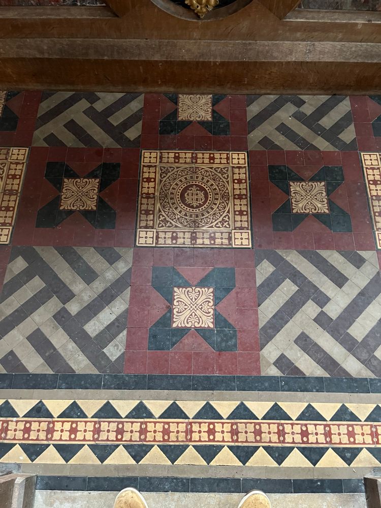 Tile floor