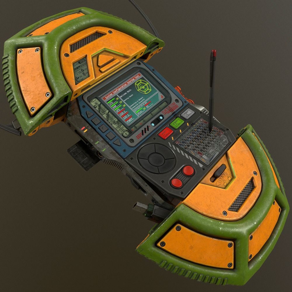 Personal take on a TMNT turtlecom