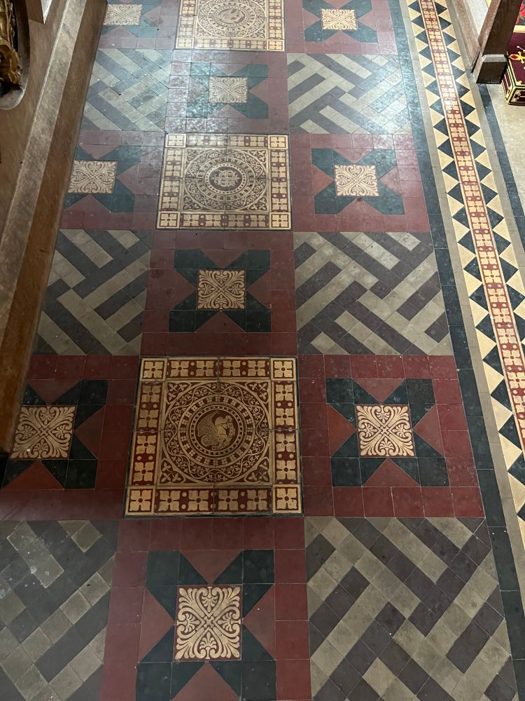 Tile floor