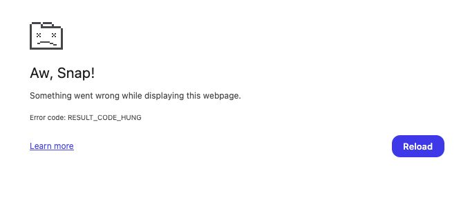 chrome/brave error "RESULT_CODE_HUNG"