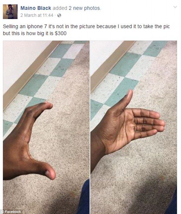 "selling an iphone 7 its not in the picture because I used it to take the pic but this is how big it is $300"