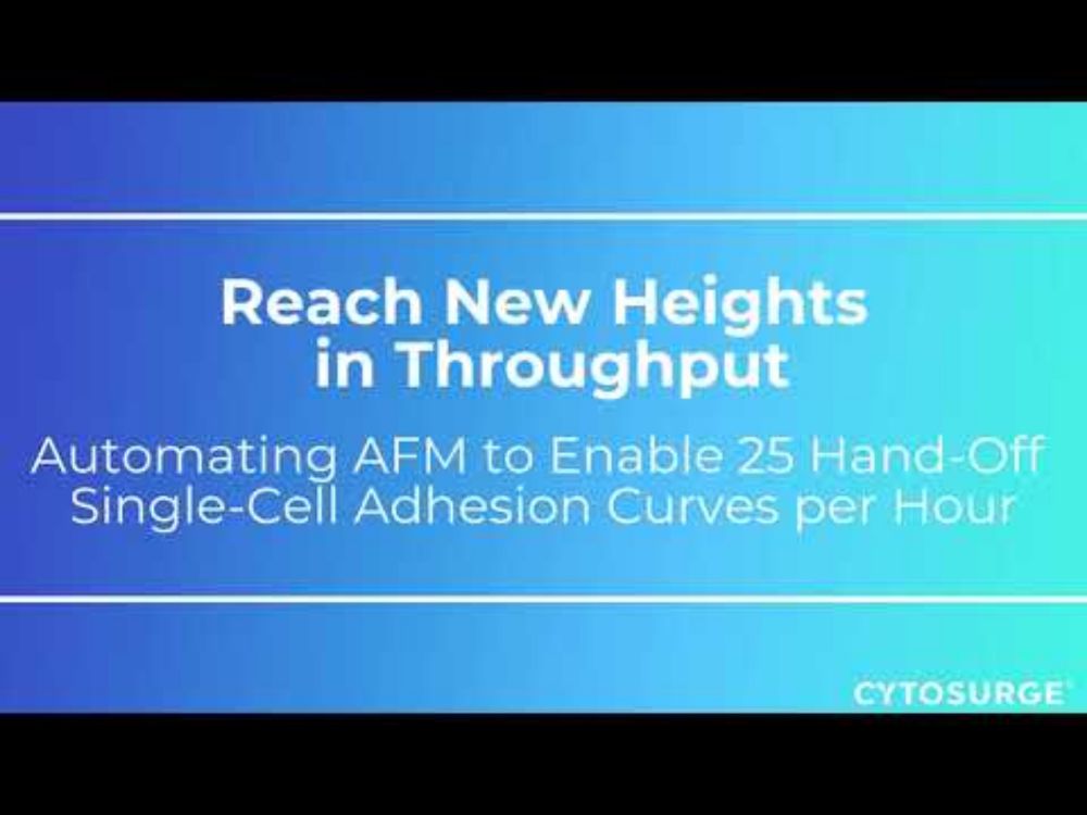 Single-Cell Force Spectroscopy on HeLa Cells - Automated Adhesion Measurements with FluidFM