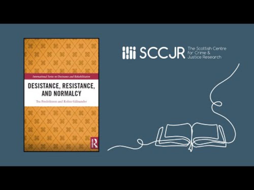 Book Talk: Desistance, Resistance, and Normalcy