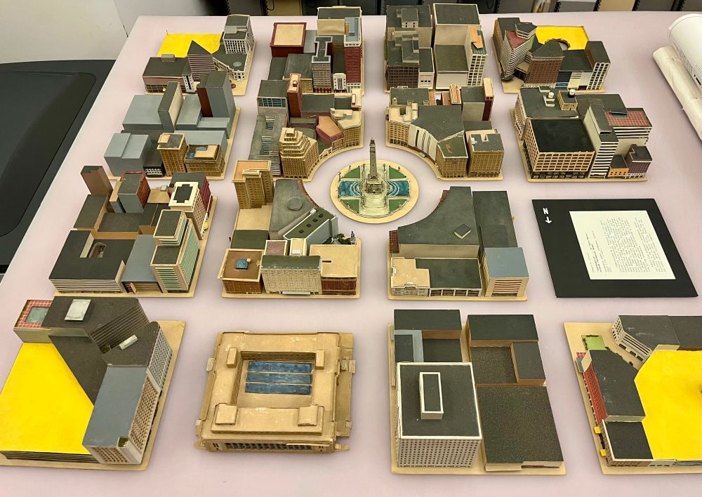 Model of downtown 