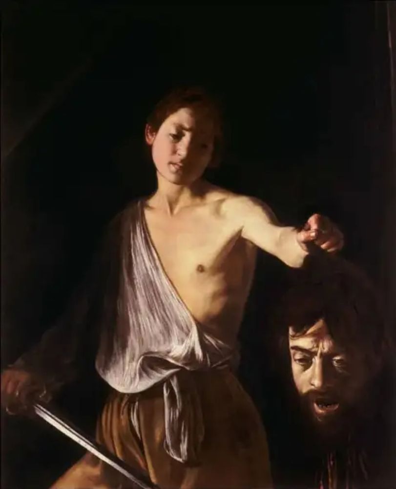 Caravaggio's work "David with the Head of Goliath".