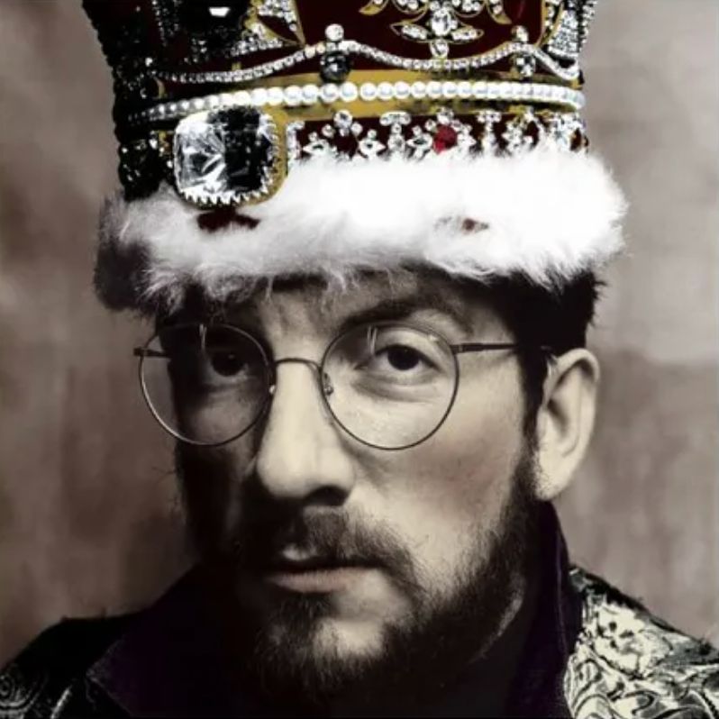 Cover image of Elvis Costello's classic album, King of America