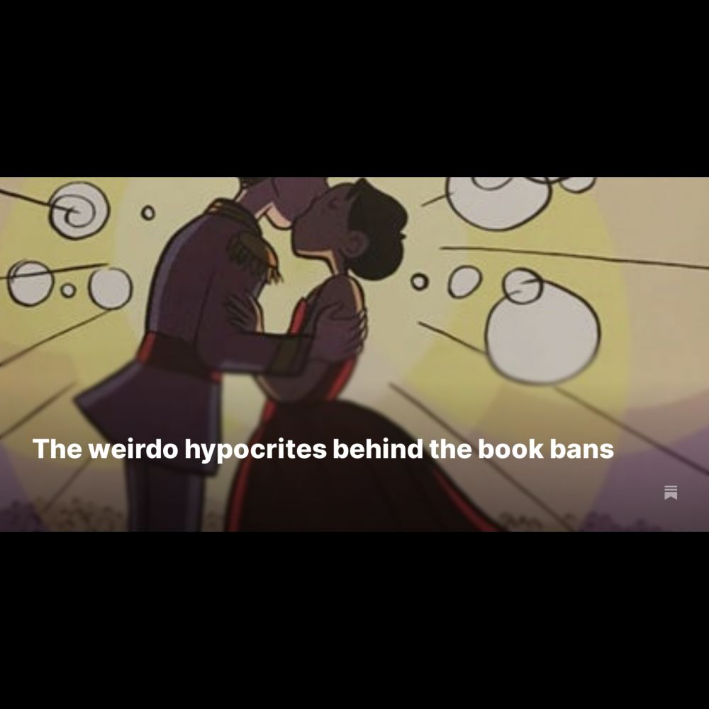 The weirdo hypocrites behind the book bans