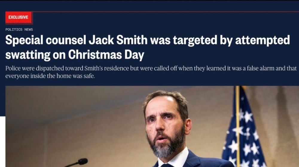 Special counsel Jack Smith was targeted by attempted swatting on Christmas  Day