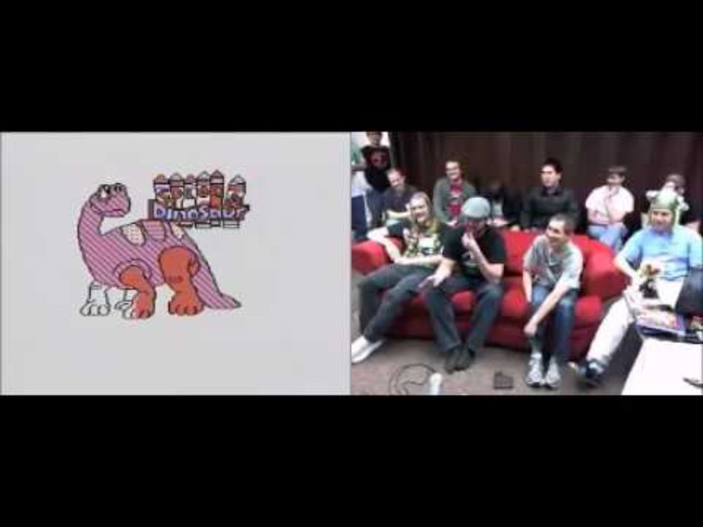 Color a Dinosaur (Mystery Game Showcase) by PJ - AGDQ 2011