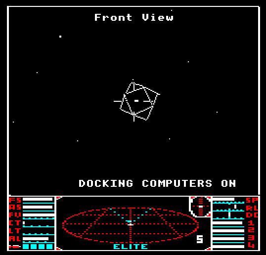 Docking in original Elite