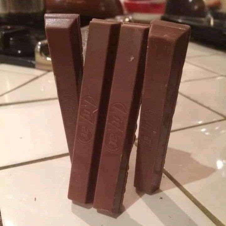 Kit Kats that look like TARS from Interstellar