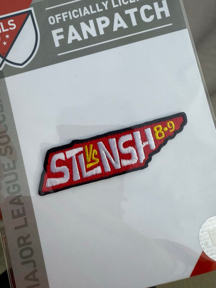 A small patch depicting the state of Tennessee
