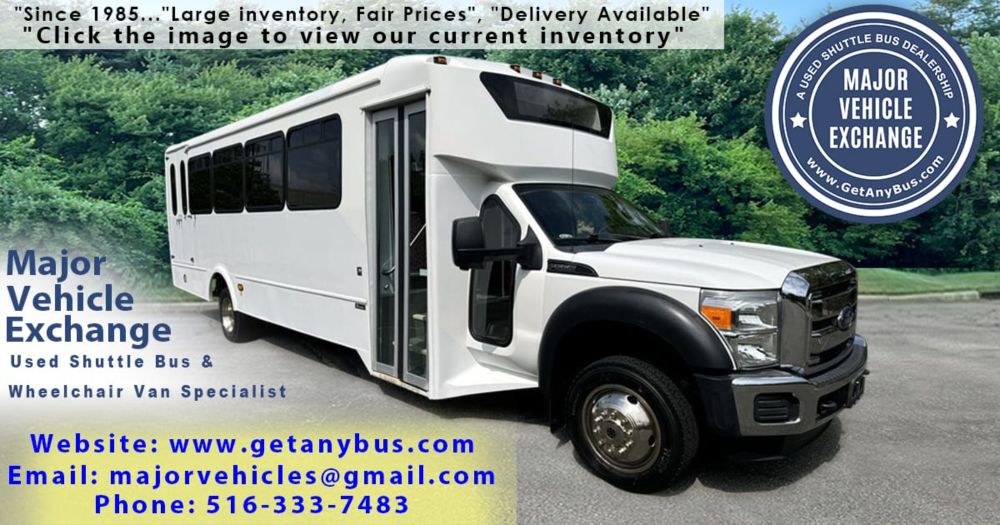 Used Shuttle Buses For Sale From Licensed And Bonded Dealership