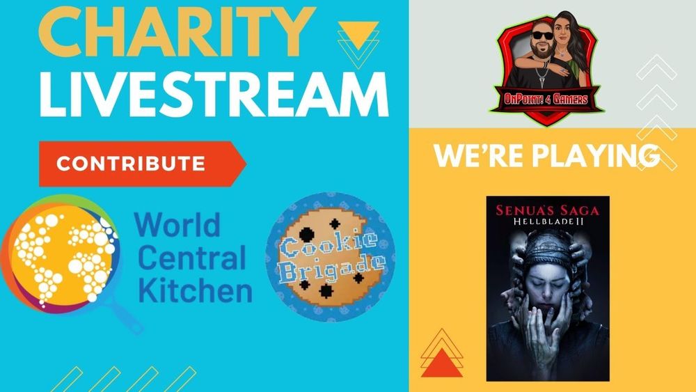 *CHARITY LIVESTREAM* WCK x CB Commemorate World Refugee Day - We're Playing Senua's Saga Hellblade 2 - YouTube