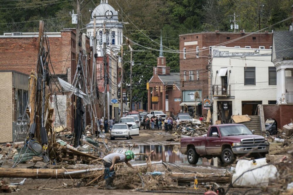 Helene’s Floods Upend Voting in Key Battleground of North Carolina