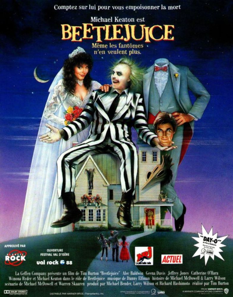 BEETLEJUICE de Tim Burton (1988)