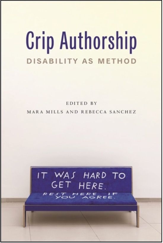 Book cover for Crip Authorship