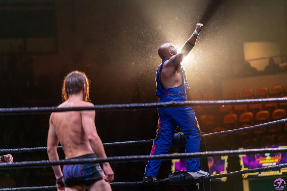 Dezmond Cole basks in the spotlight at Limitless Wrestling's 2024 Vacationland Cup