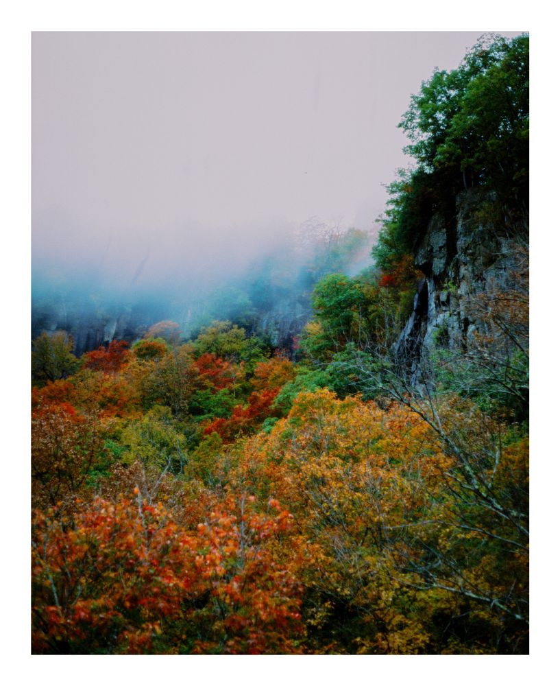 The view from the Frankenstein Trestle.  Fuji Velvia 50 shot with a Minolta Maxxum 7000