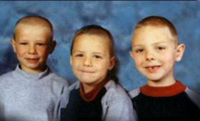 Jason, Mark, and Richard Quinn who were murdered at their Co Antrim home after a patrol bomb attack in 1998. 