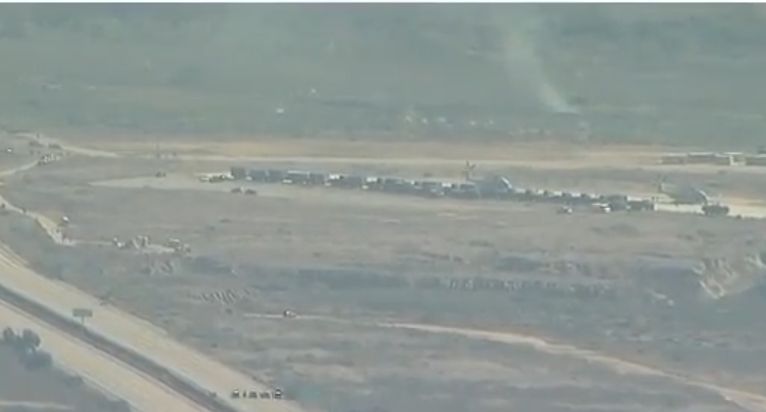 Many military vehicle