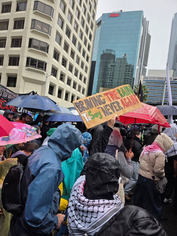 BRAVING THE RAIN
TO SAY NEVER AGAIN