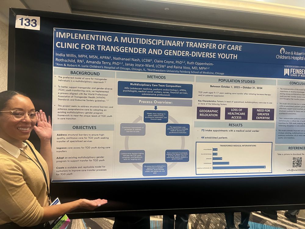 Poster by India Willis and colleagues