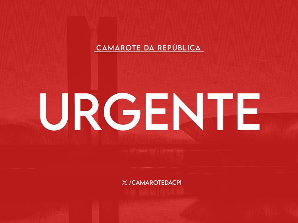 Card em vermelho com "Urgente" escrito em caixa-alta